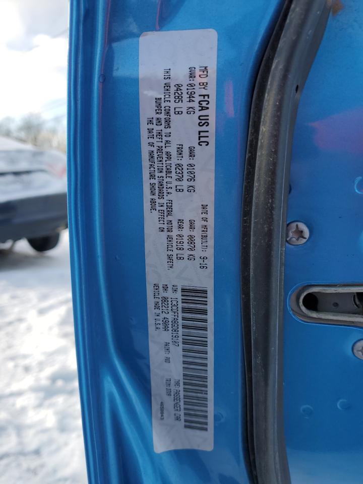 2016 Dodge Dart VIN 1C3CDFFA8GD819107 Copart auction photo, front end damage thumbnail 12