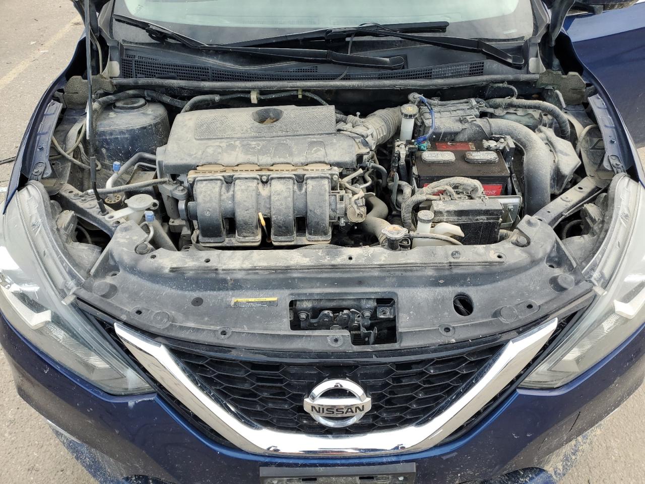2016 Nissan Sentra VIN 3N1AB7AP2GY337162 Copart auction photo, front end / mechanical damage thumbnail 11