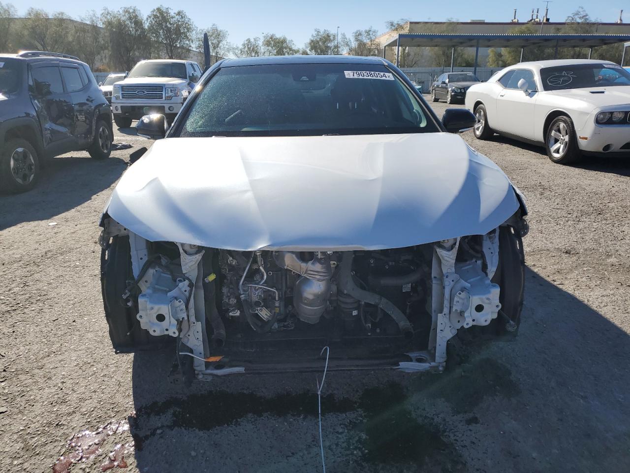 2018 Toyota Camry VIN 4T1BZ1HK2JU019956 Copart auction photo, front end damage thumbnail 5