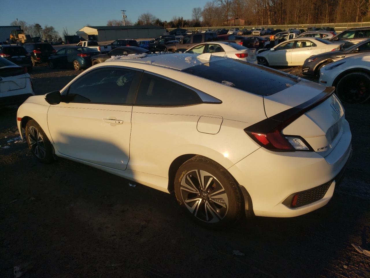 2017 Honda Civic VIN 2HGFC3B71HH353370 Copart auction photo, front end damage thumbnail 2