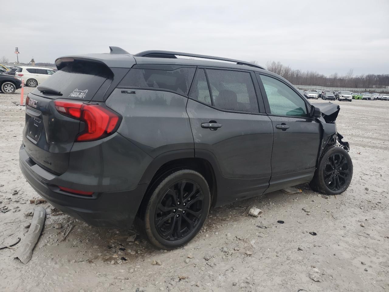 2021 GMC Terrain VIN 3GKALTEV7ML391128 Copart auction photo, front end damage thumbnail 3