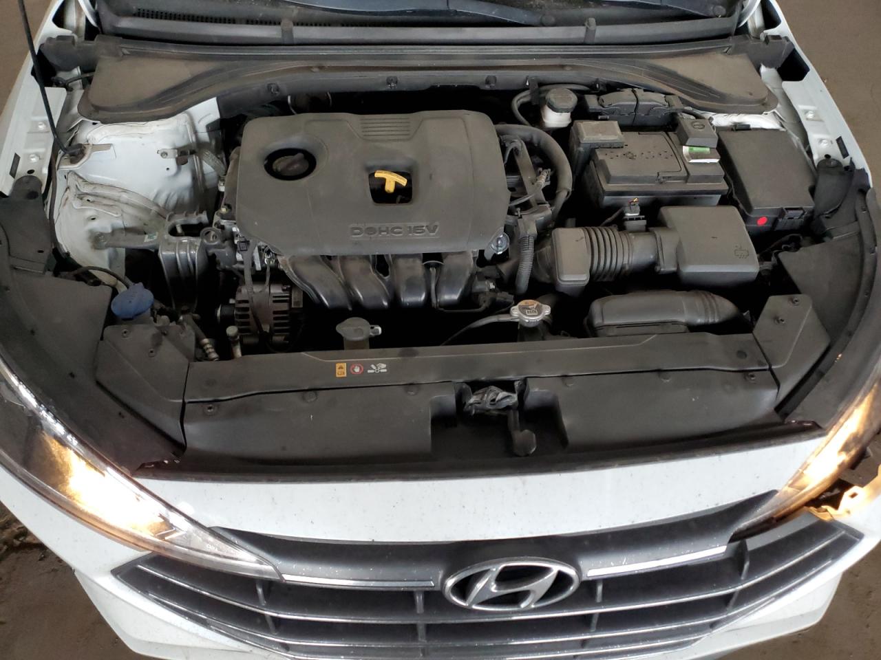 2020 Hyundai Elantra VIN 5NPD74LF9LH513789 Copart auction photo, front end / rear end damage thumbnail 11