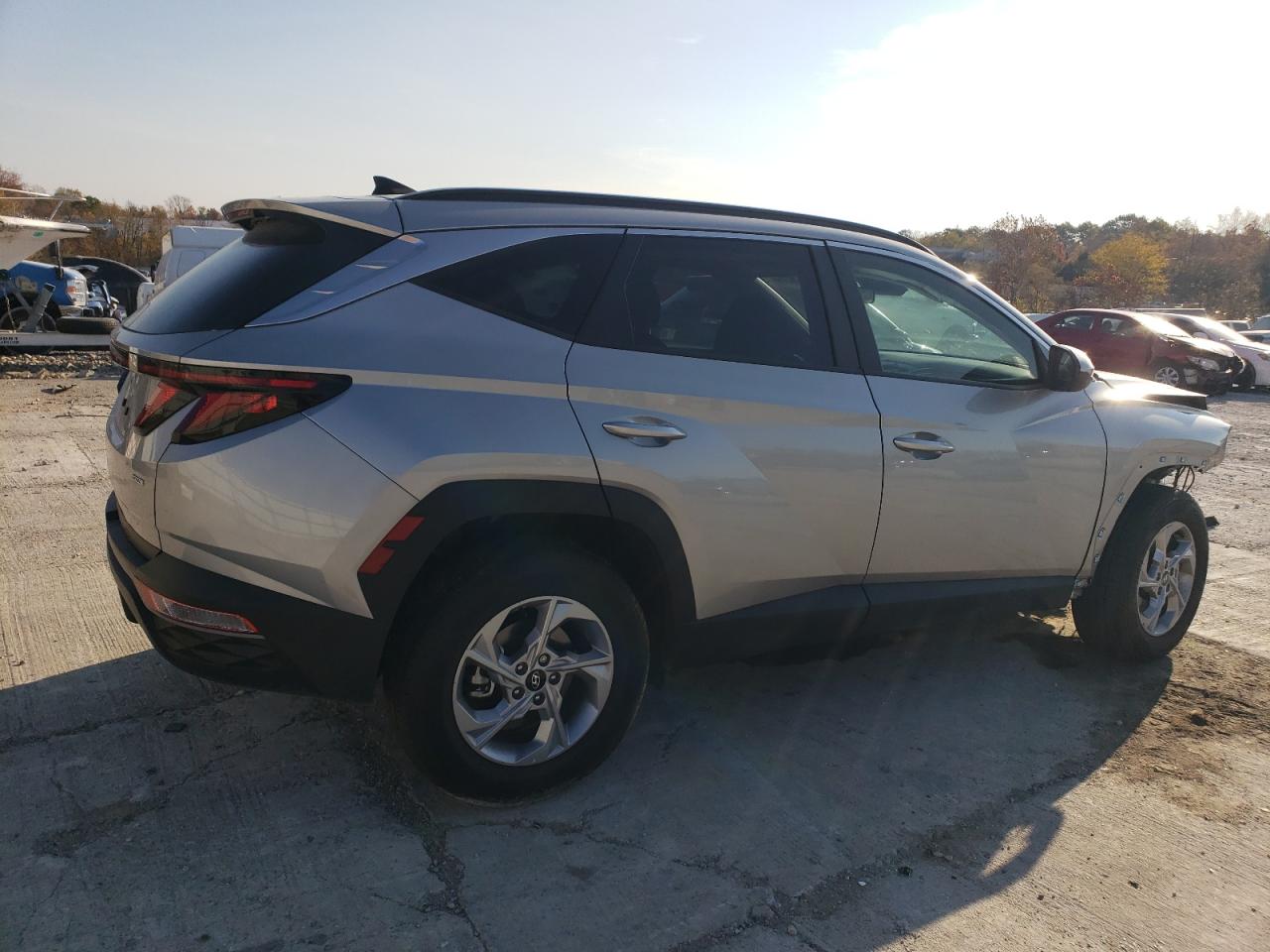 2024 Hyundai Tucson VIN 5NMJBCDE6RH403497 Copart auction photo, front end damage thumbnail 3