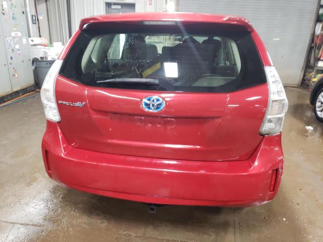 2012 Toyota Prius VIN JTDZN3EU7C3014874 Copart auction photo, front end / rear end damage thumbnail 6