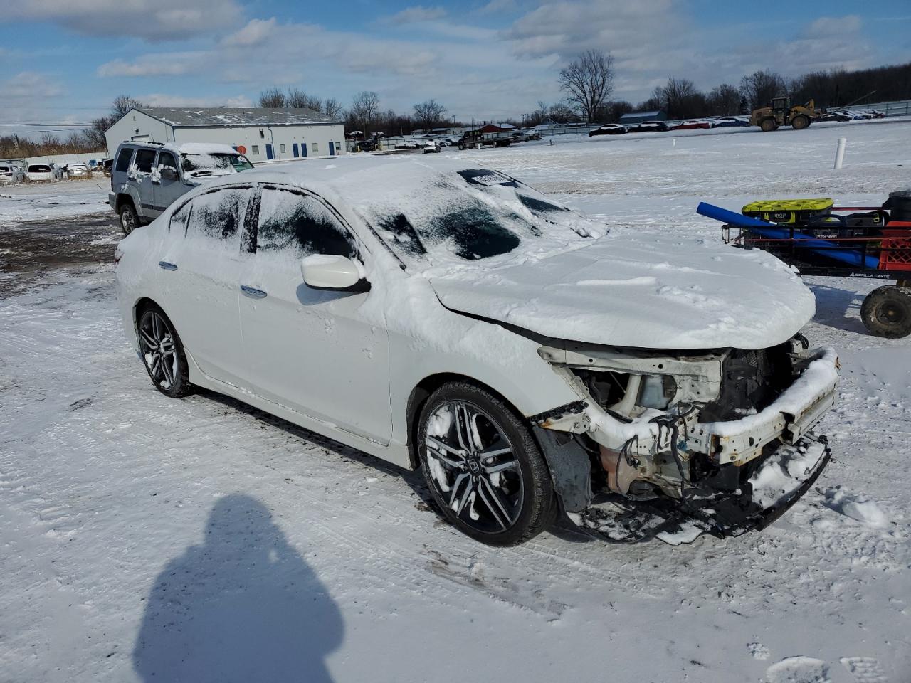 2016 Honda Accord VIN 1HGCR2F51GA067715 Copart auction photo, front end damage thumbnail 4