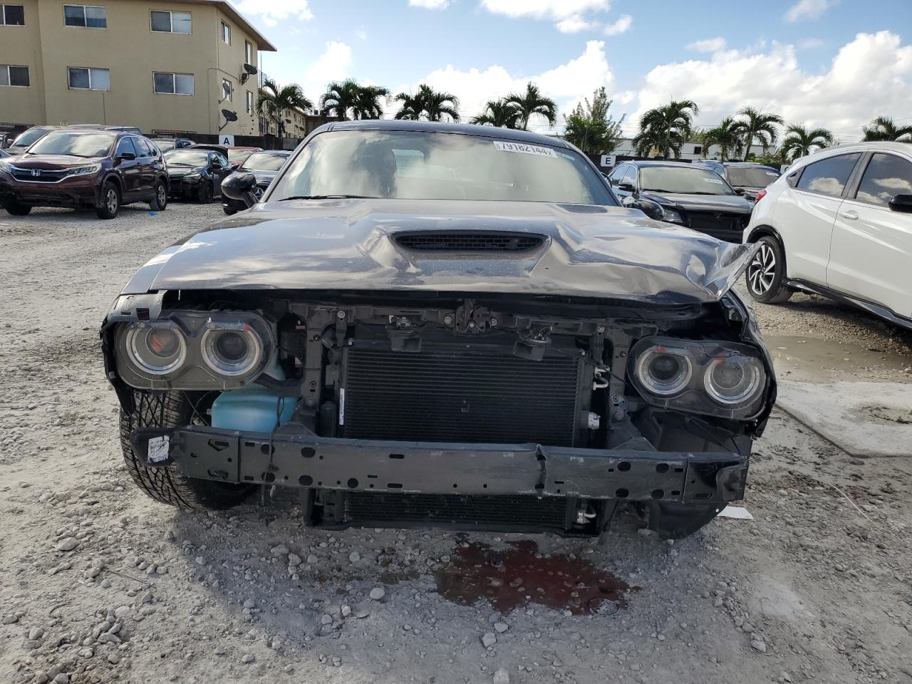 2021 Dodge Challenger VIN 2C3CDZBT8MH552297 Copart auction photo, undercarriage damage thumbnail 5