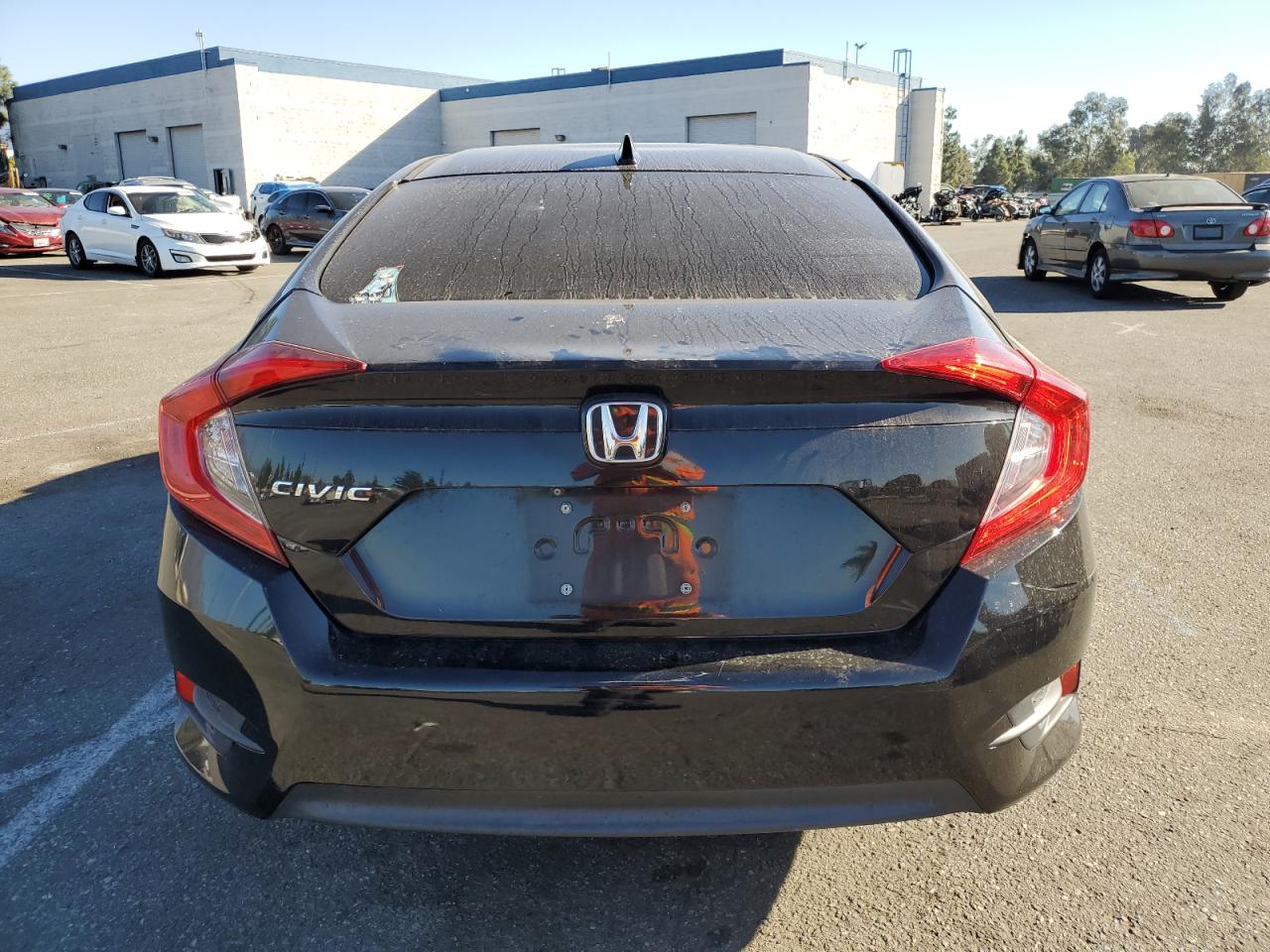 2017 Honda Civic VIN 2HGFC2F7XHH533371 Copart auction photo, front end damage thumbnail 6