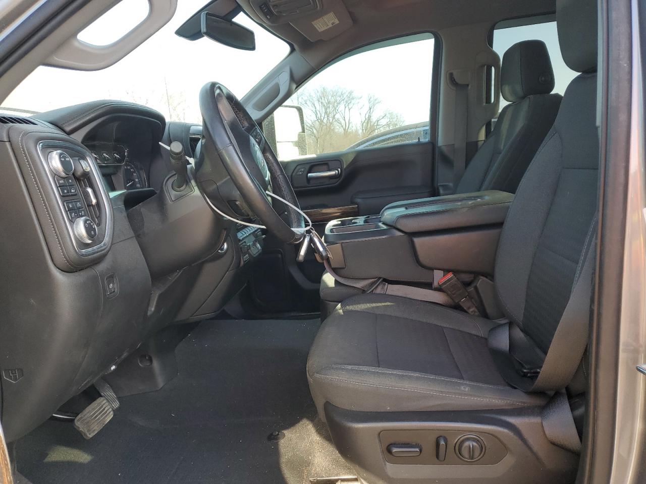 2021 GMC Sierra VIN 1GTU9CET9MZ299145 Copart auction photo, front end / mechanical damage thumbnail 7