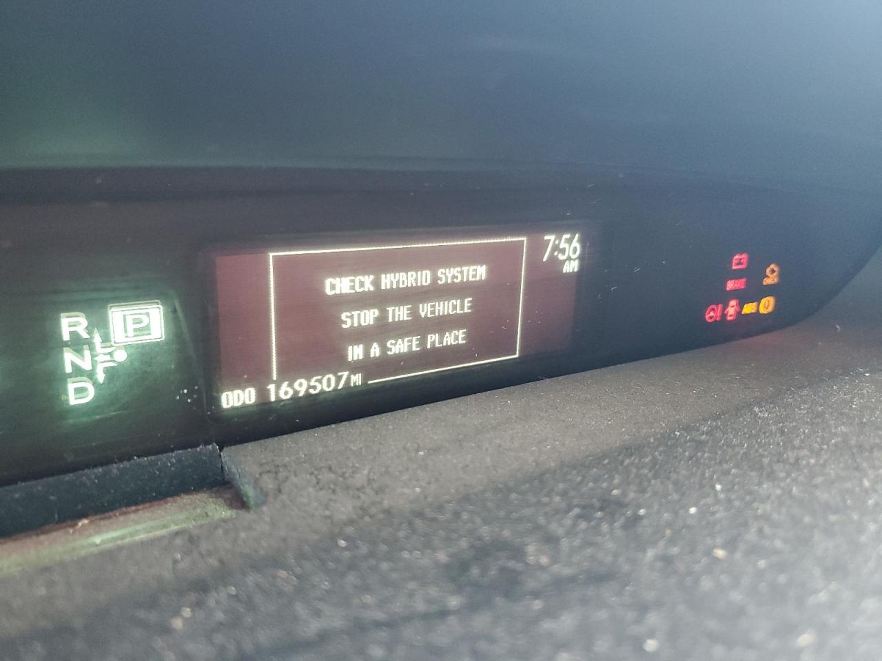2014 Toyota Prius VIN JTDKN3DUXE1764612 Copart auction photo, hail / minor dent/scratches damage thumbnail 9