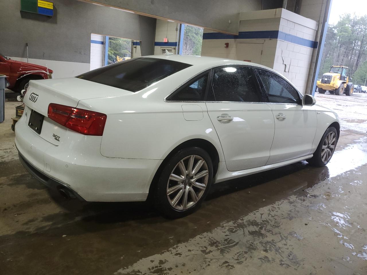 2015 Audi A6 VIN WAUFGAFC2FN002760 Copart auction photo, front end damage thumbnail 3