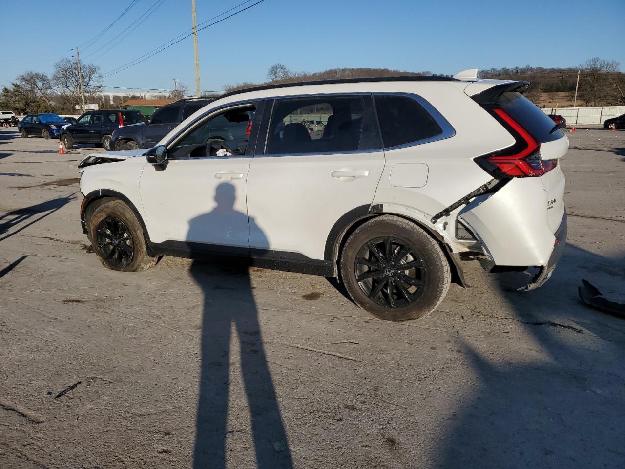 2023 Honda CR-V VIN 7FARS5H52PE000595 Copart auction photo, all over damage thumbnail 2