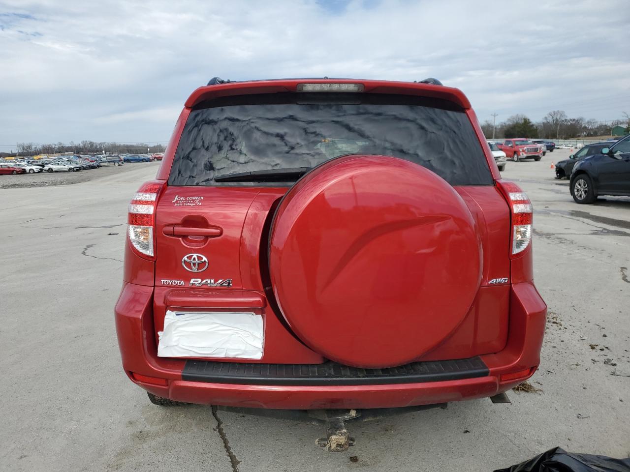 2010 Toyota RAV 4 VIN 2T3BF4DV1AW072374 Copart auction photo, front end damage thumbnail 6
