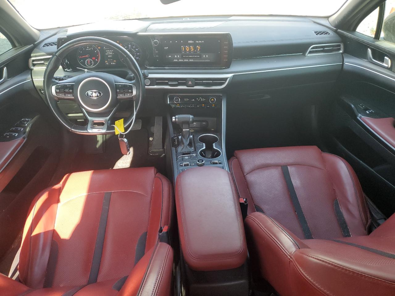 2021 KIA K5 VIN 5XXG64J28MG061850 Copart auction photo, all over damage thumbnail 8