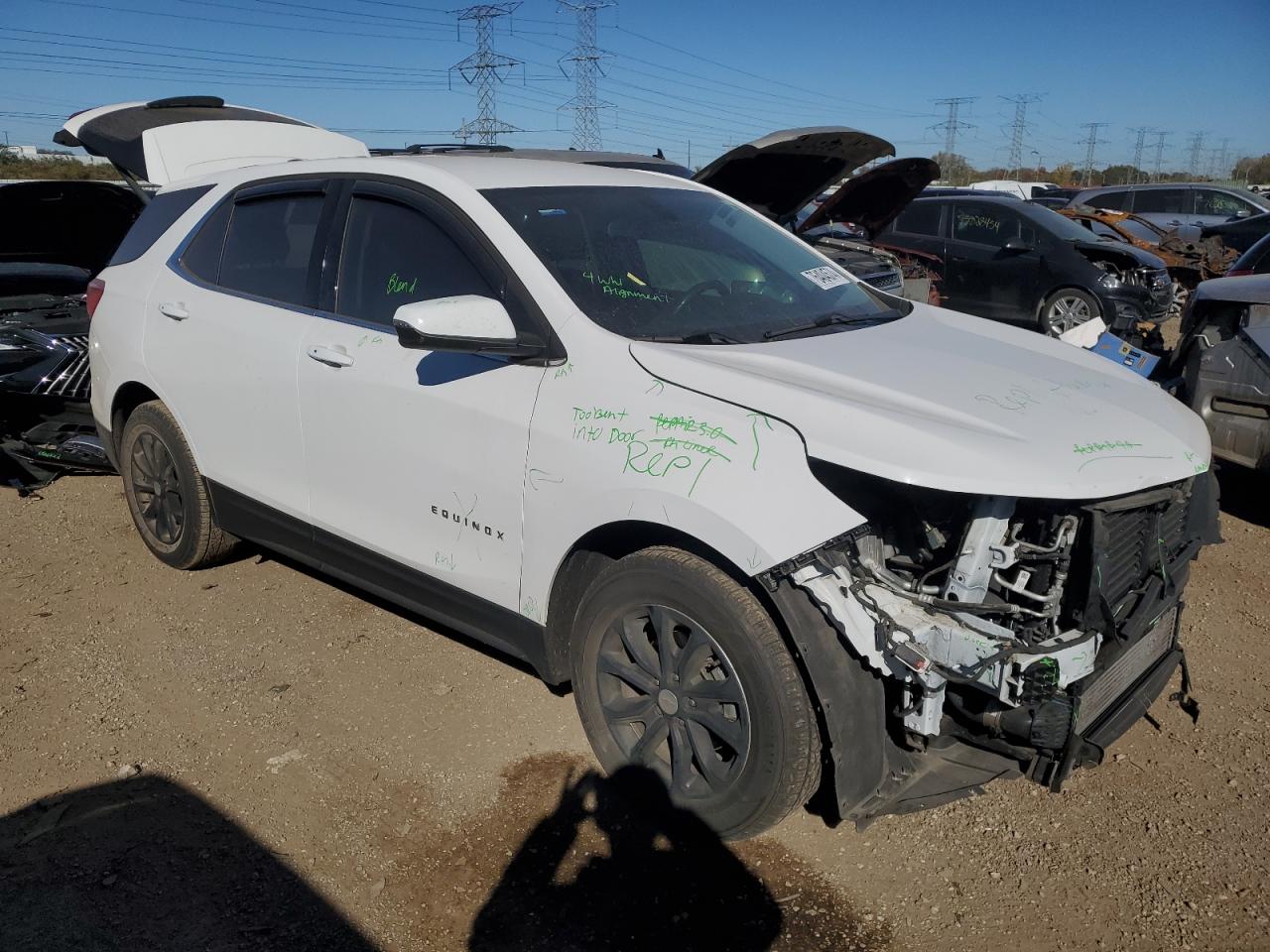 2019 Chevrolet Equinox VIN 3GNAXKEV2KL272787 Copart auction photo, front end damage thumbnail 4