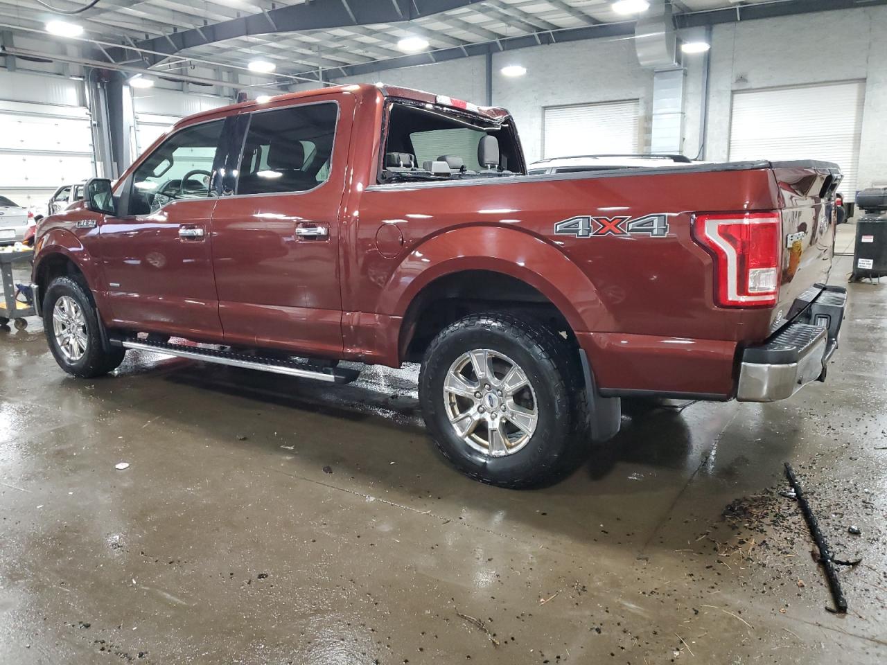 2016 Ford F-150 VIN 1FTEW1EP1GKE24852 Copart auction photo, top/roof damage thumbnail 2