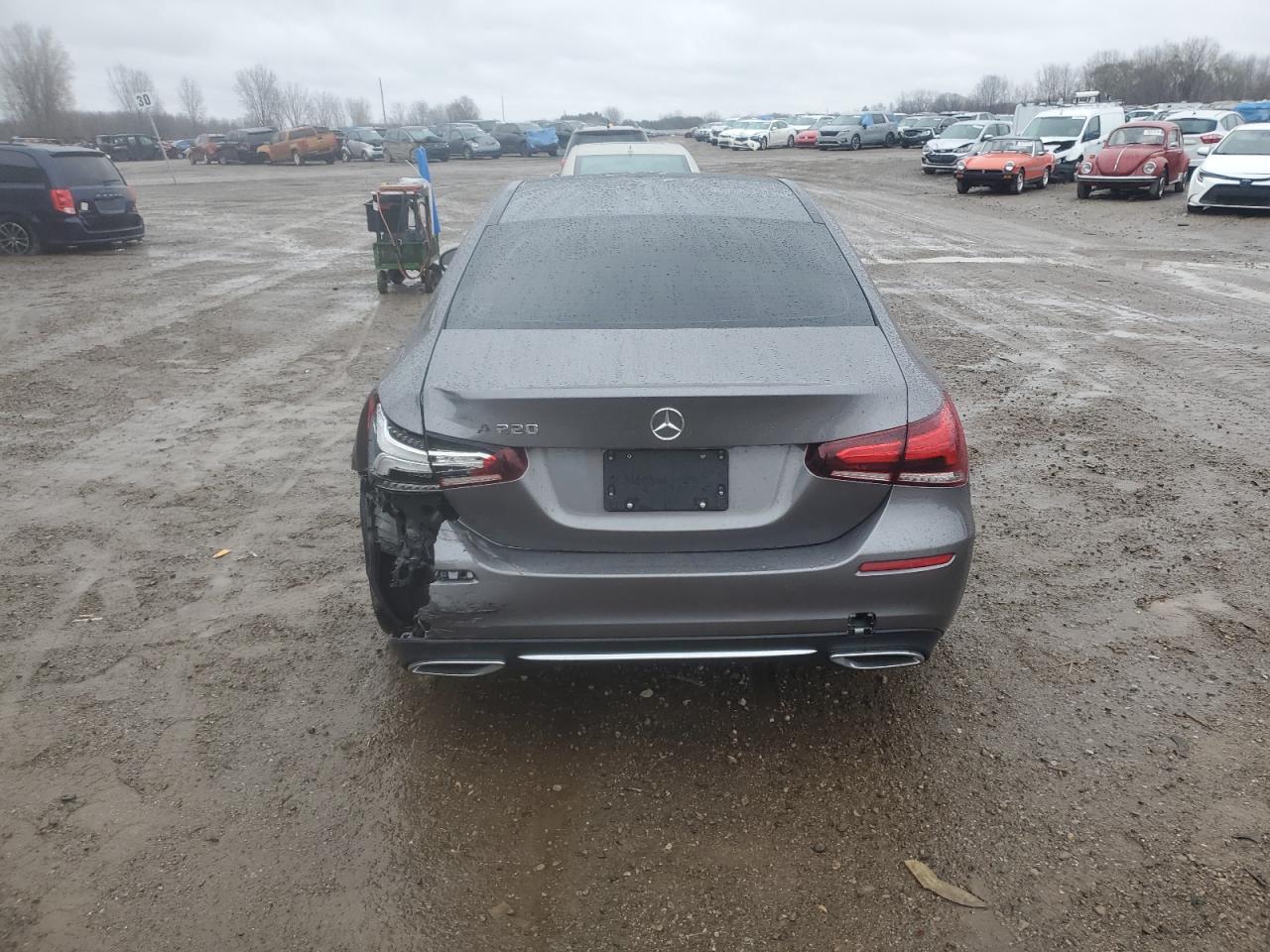2019 Mercedes-Benz A-klasse VIN WDD3G4EB1KW022623 Copart auction photo, rear end damage thumbnail 6