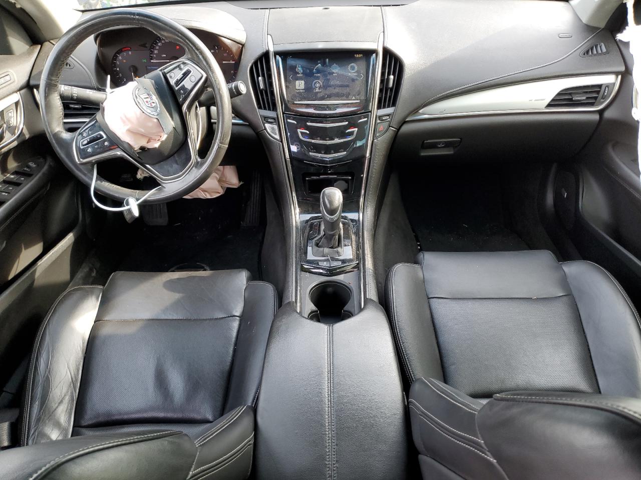 2013 Cadillac ATS VIN 1G6AH5RX8D0136721 Copart auction photo, front end / mechanical damage thumbnail 8