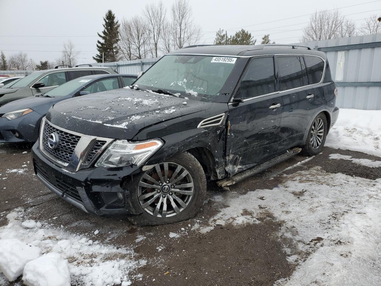 2018 Nissan Armada VIN JN8AY2NE2J9733052 - Copart auction photo