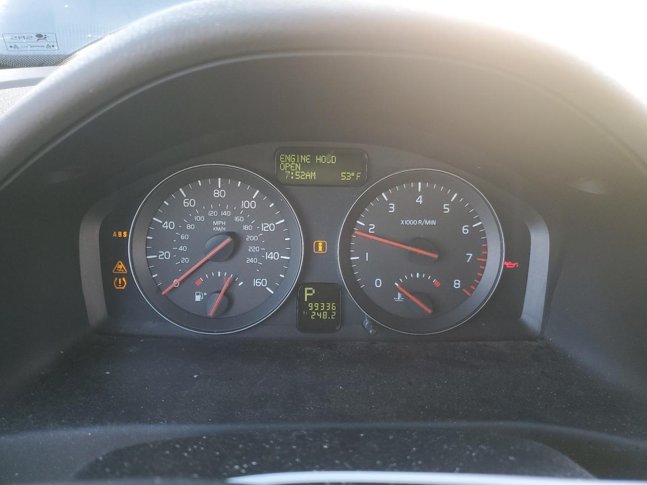2010 Volvo S40 VIN YV1390MS4A2497021 Copart auction photo, front end / rear end damage thumbnail 9