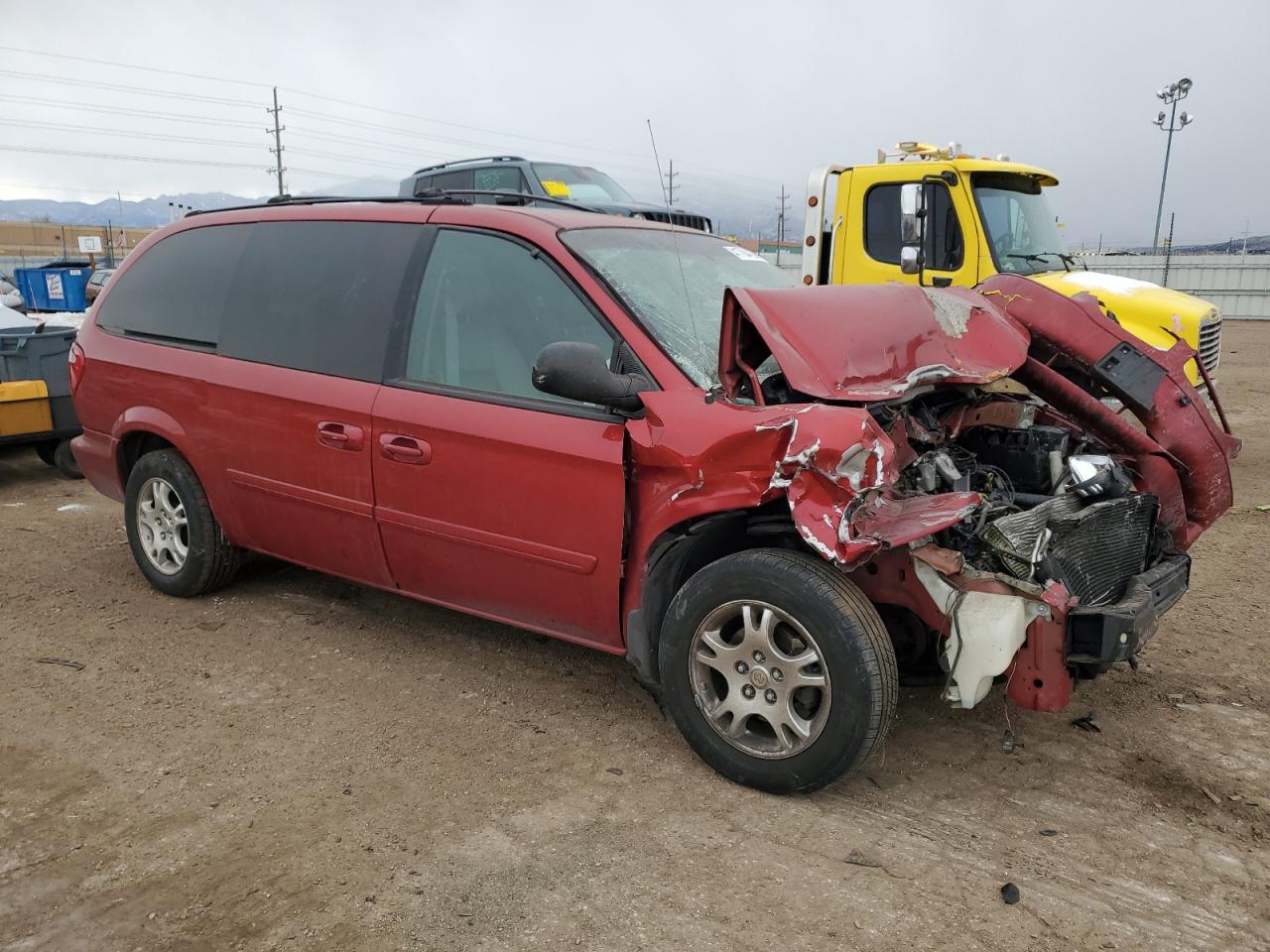 2004 Dodge Caravan VIN 2D4GP44L94R603016 Copart auction photo, front end damage thumbnail 4