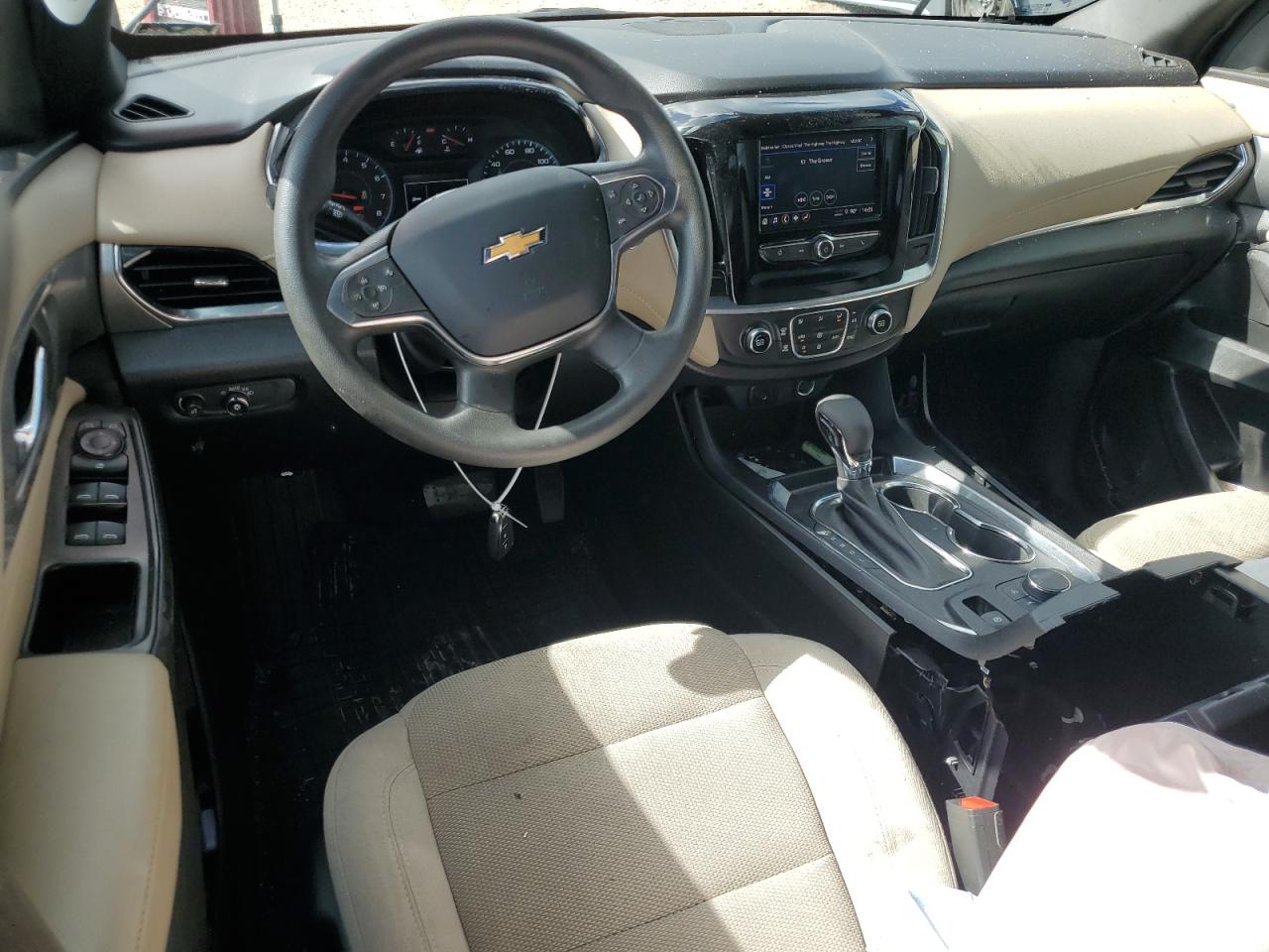 2022 Chevrolet Traverse VIN 1GNERFKW1NJ193901 Copart auction photo, front end / side damage thumbnail 8