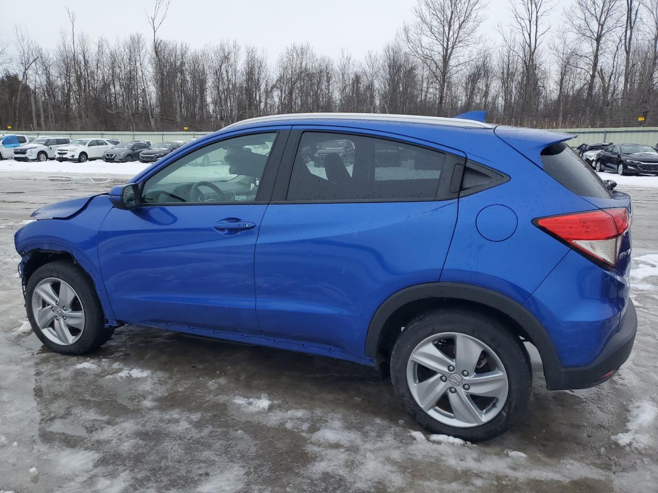 2019 Honda HR-V VIN 3CZRU6H57KM741965 Copart auction photo, front end damage thumbnail 2