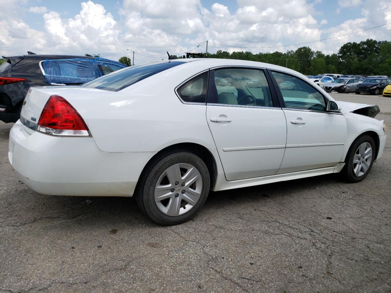 2011 Chevrolet Impala VIN 2G1WF5EK7B1315328 Copart auction photo, front end damage thumbnail 3