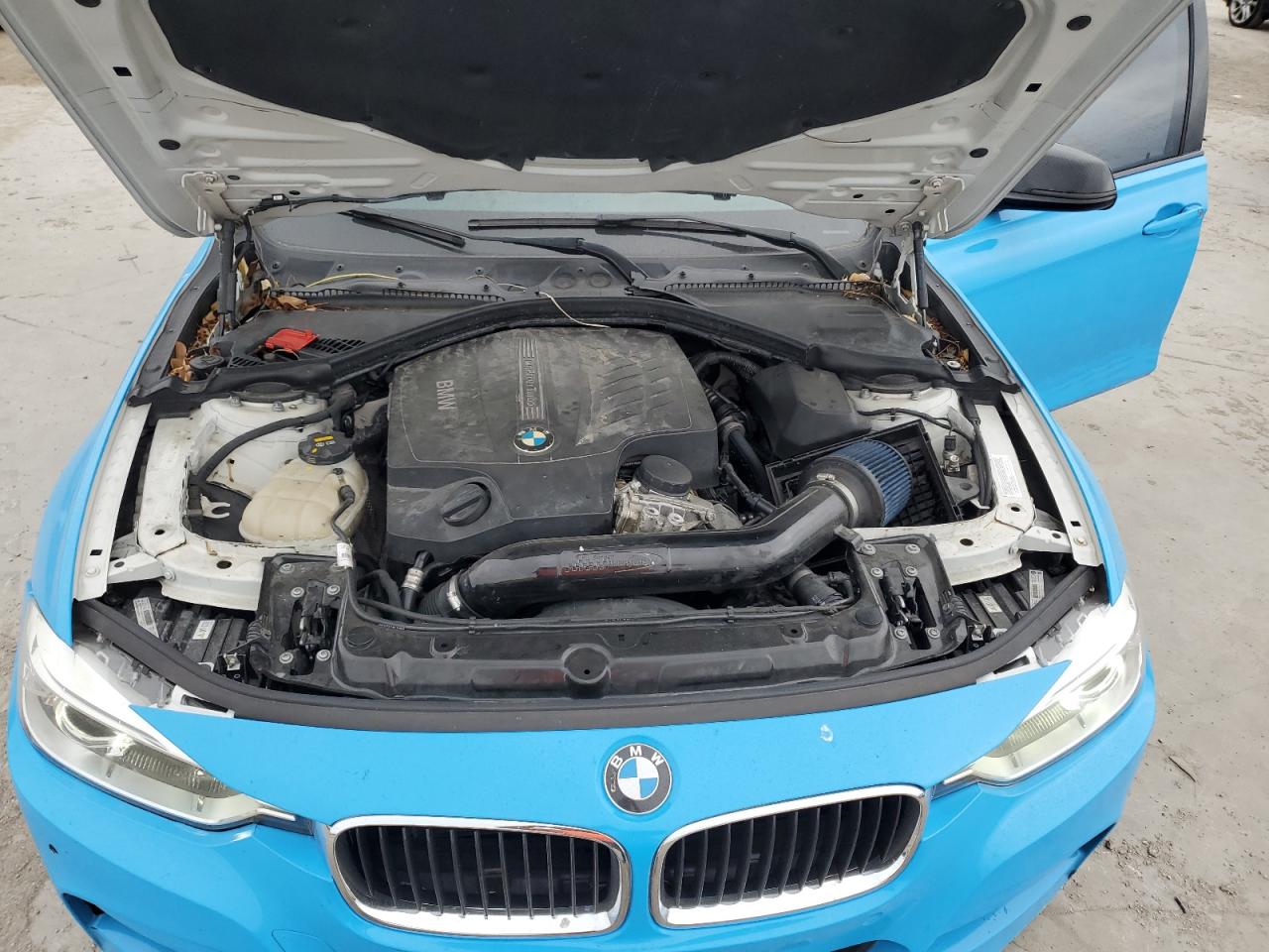 2015 BMW 3er VIN WBA3A9C53FK472726 Copart auction photo, rear end damage thumbnail 13