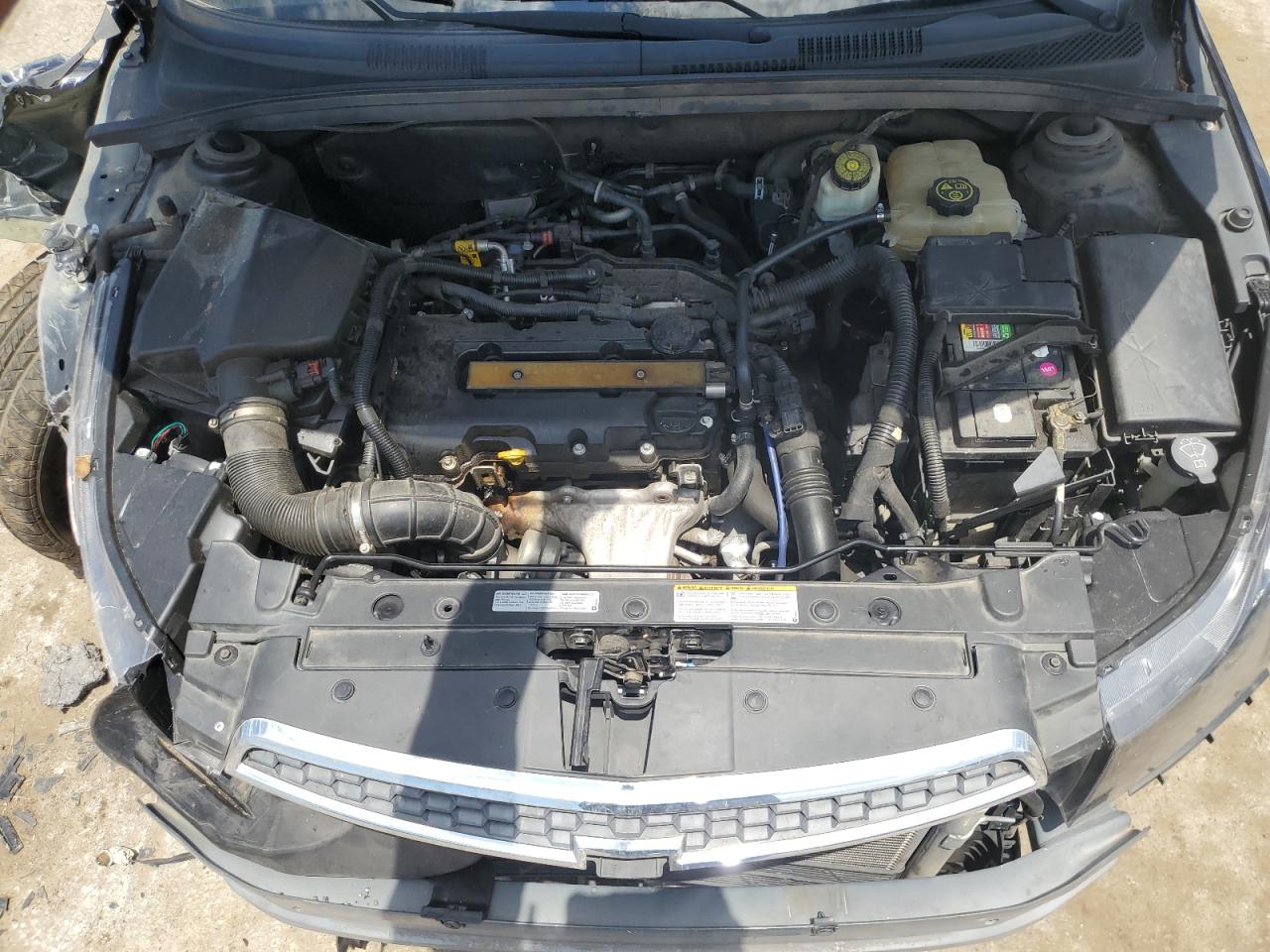 2013 Chevrolet Cruze VIN 1G1PC5SB1D7128626 Copart auction photo, front end / undercarriage damage thumbnail 11
