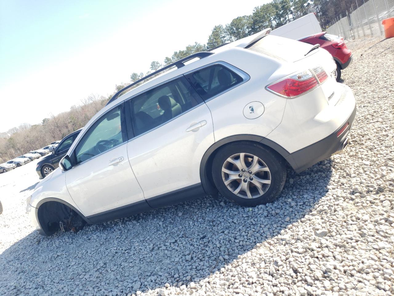 2012 Mazda CX-9 VIN JM3TB2CA0C0353566 Copart auction photo, undercarriage / front end damage thumbnail 2
