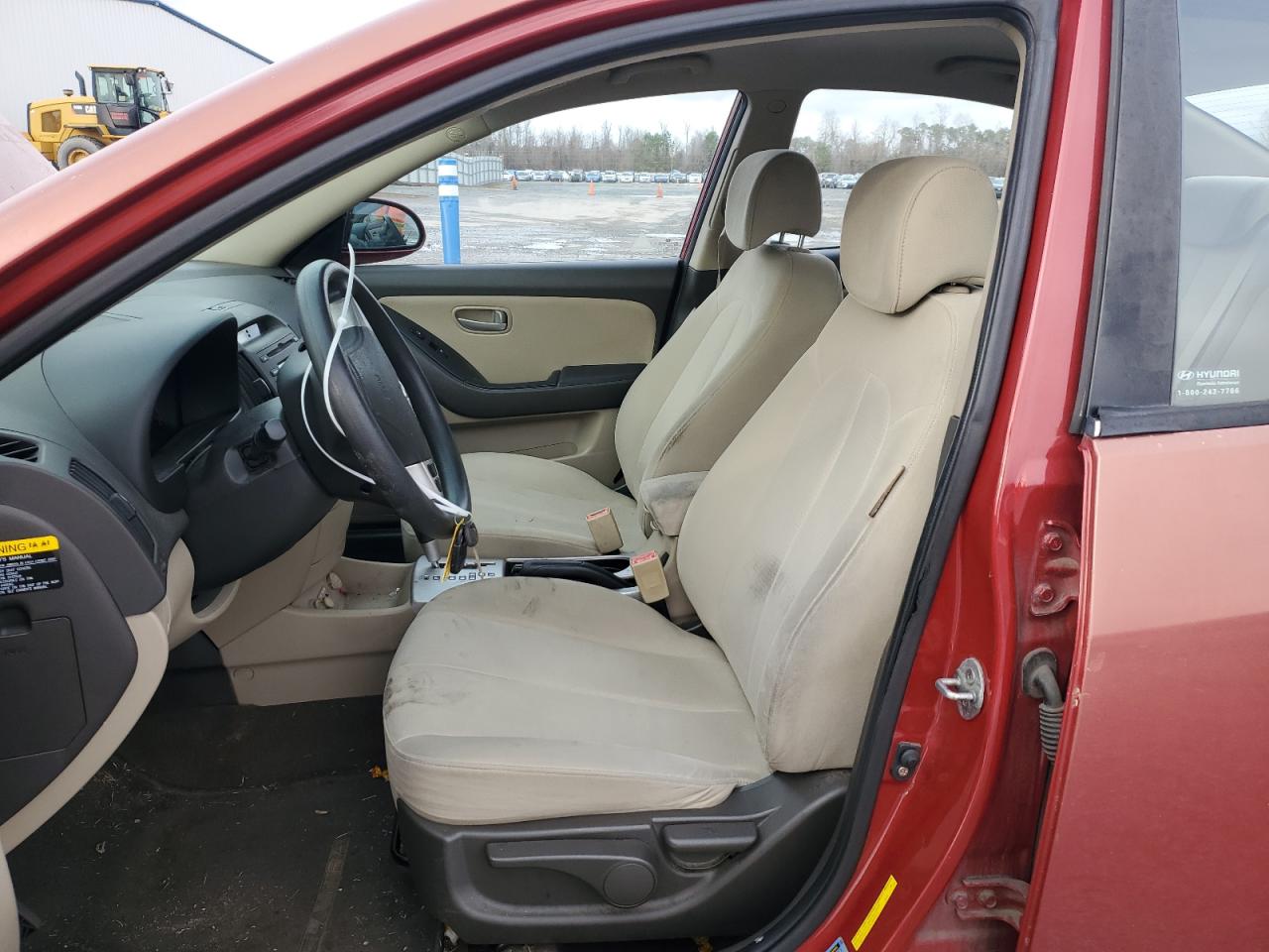 2009 Hyundai Elantra VIN KMHDU46D59U747750 Copart auction photo, front end damage thumbnail 7