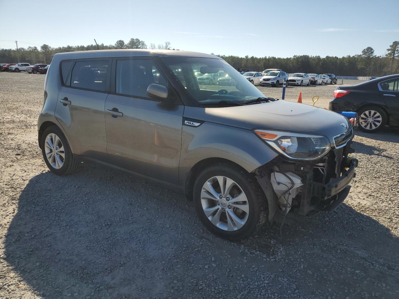 2016 KIA Soul VIN KNDJP3A54G7366914 Copart auction photo, front end damage thumbnail 4