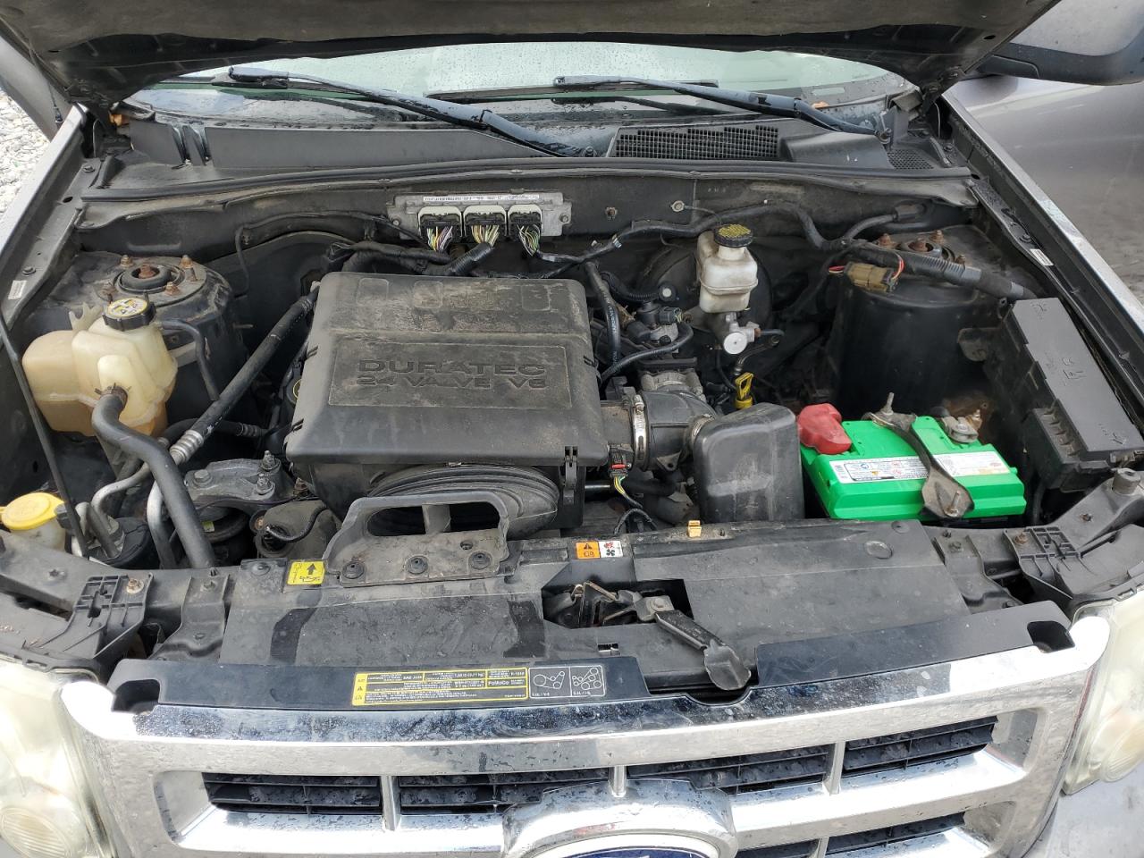 2010 Ford Escape VIN 1FMCU9DGXAKD35149 Copart auction photo, burn / front end damage thumbnail 12