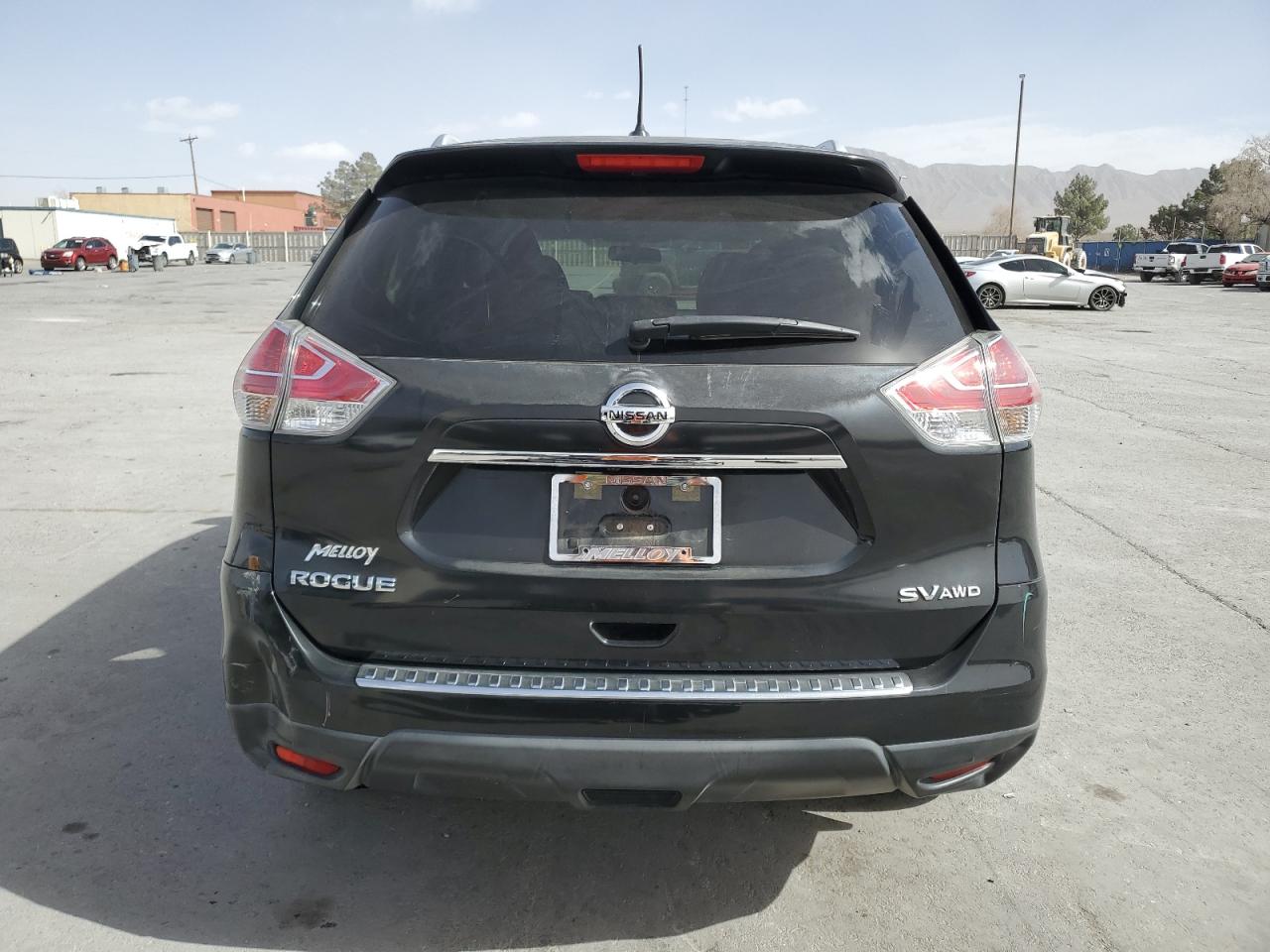 2016 Nissan Rogue VIN KNMAT2MVXGP736930 Copart auction photo, side / minor dent/scratches damage thumbnail 6