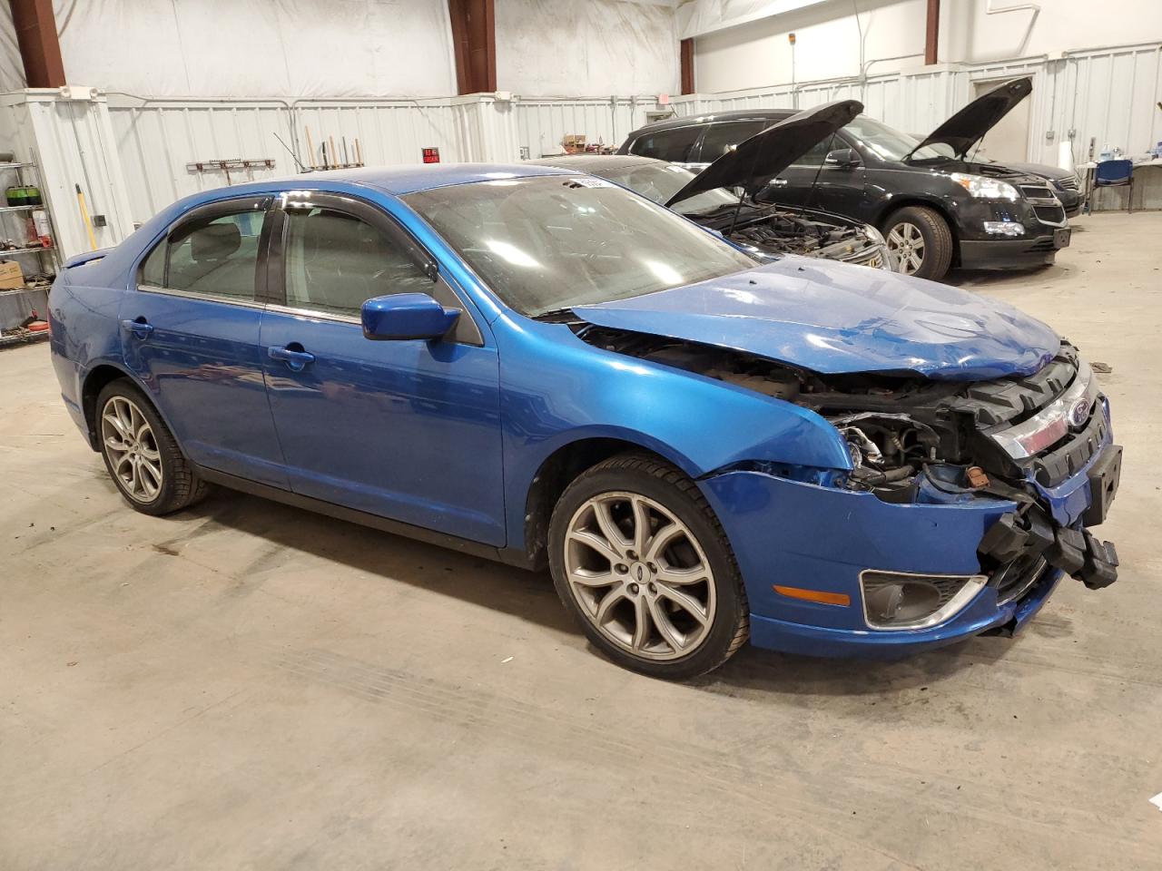 2011 Ford Fusion VIN 3FAHP0HGXBR316837 Copart auction photo, front end damage thumbnail 4