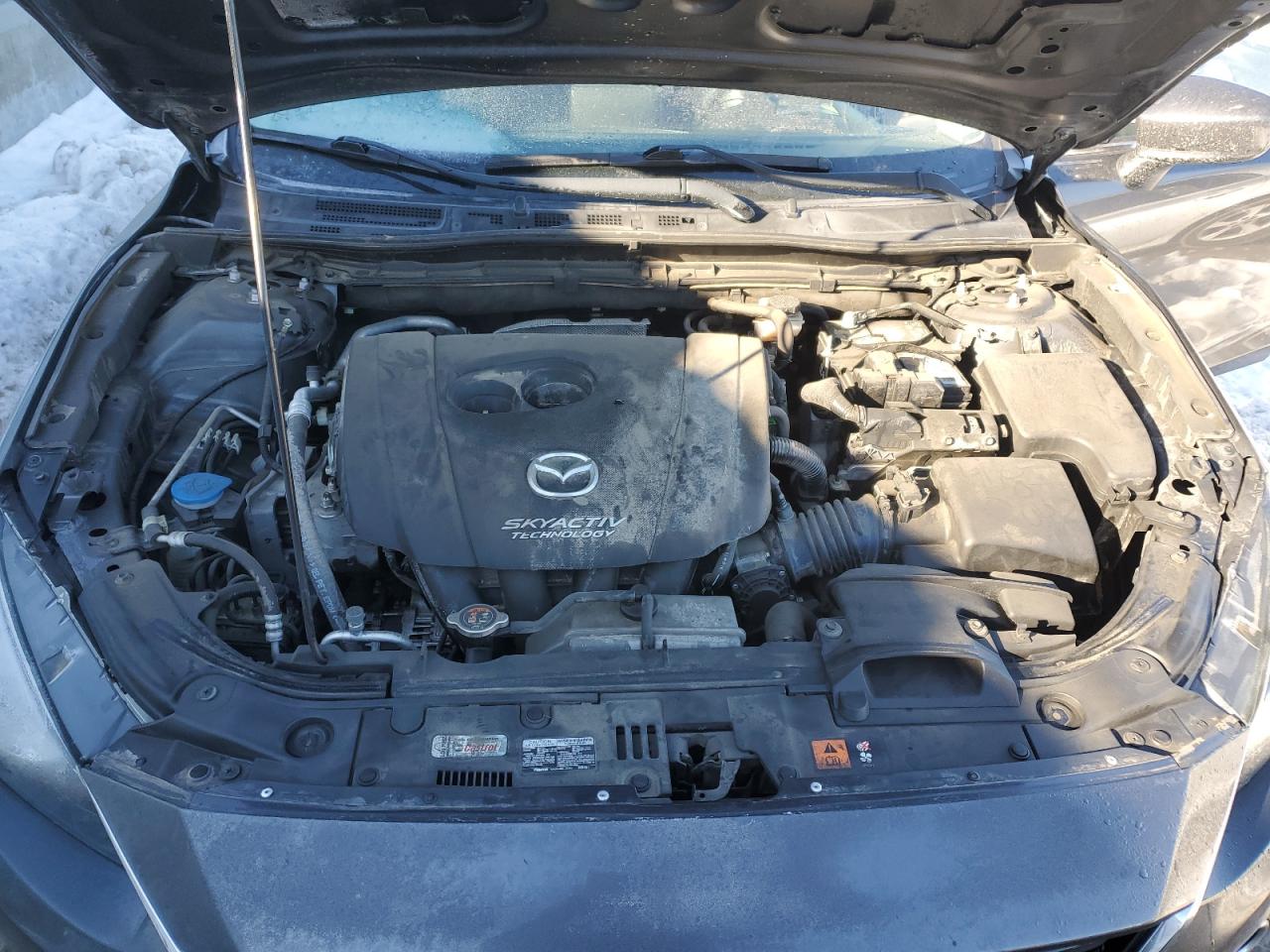 2015 Mazda 3 VIN JM1BM1M33F1221067 Copart auction photo, side damage thumbnail 11