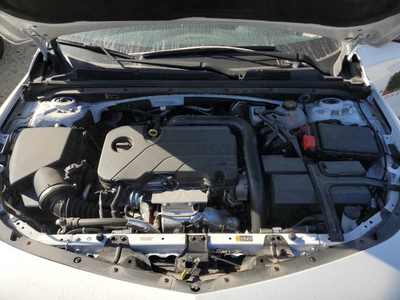 2022 Chevrolet Malibu VIN 1G1ZB5ST7NF187255 Copart auction photo, side / rear end damage thumbnail 11