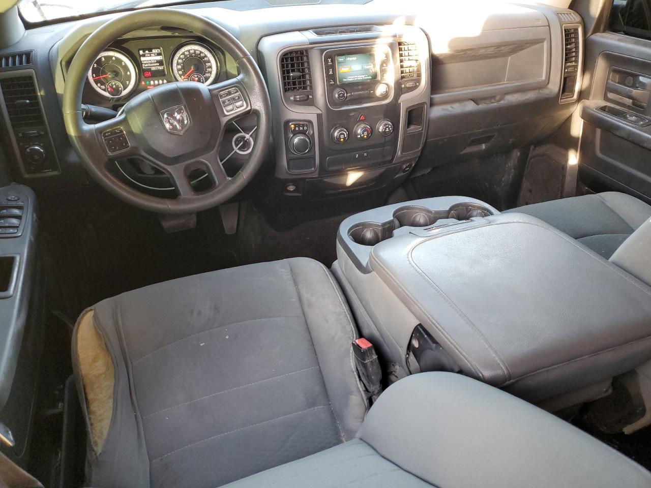 2015 RAM 1500 VIN 1C6RR6KT5FS624260 Copart auction photo, rear end damage thumbnail 8