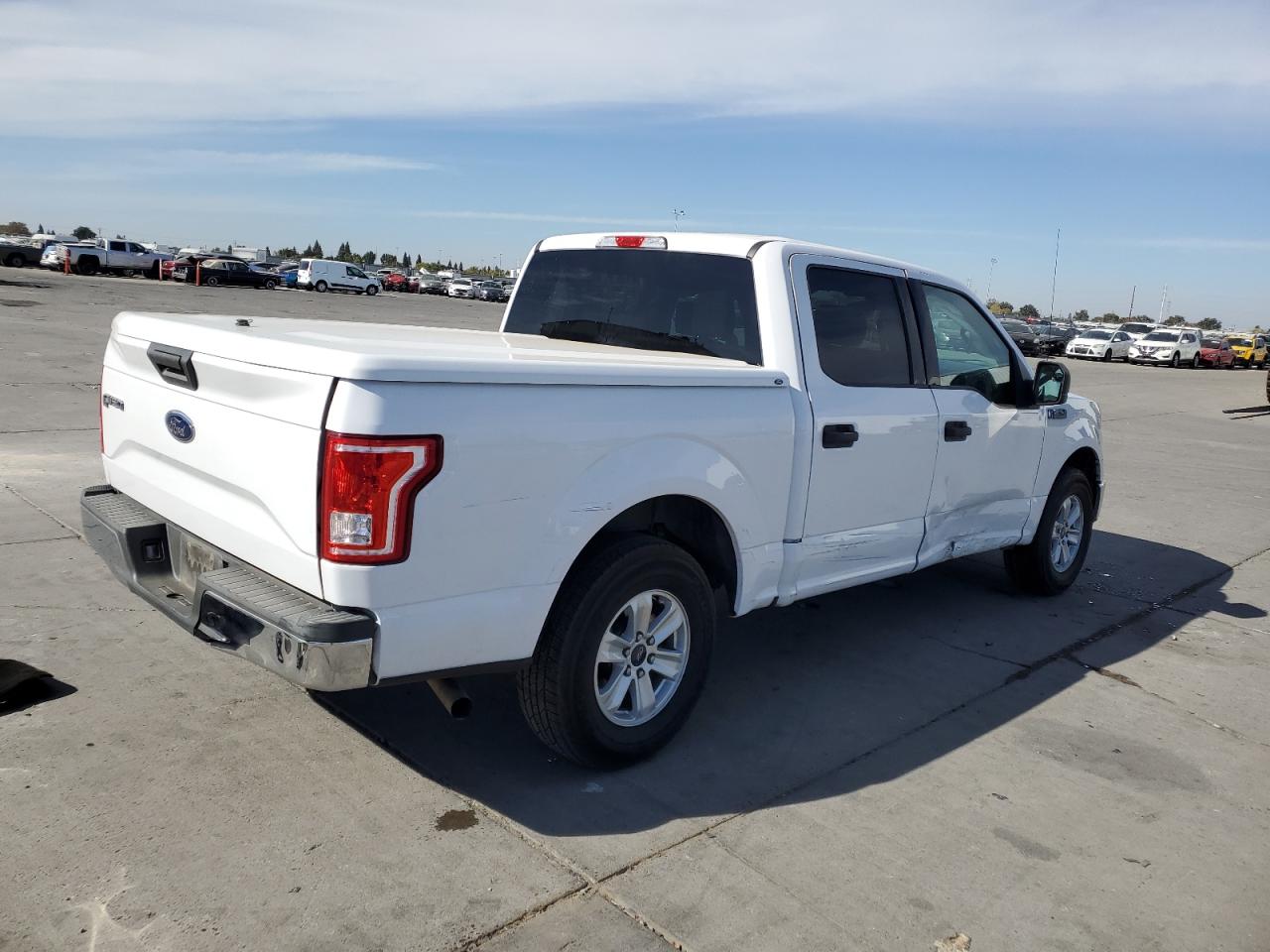 2017 Ford F-150 VIN 1FTEW1C88HKC92511 Copart auction photo, side damage thumbnail 3