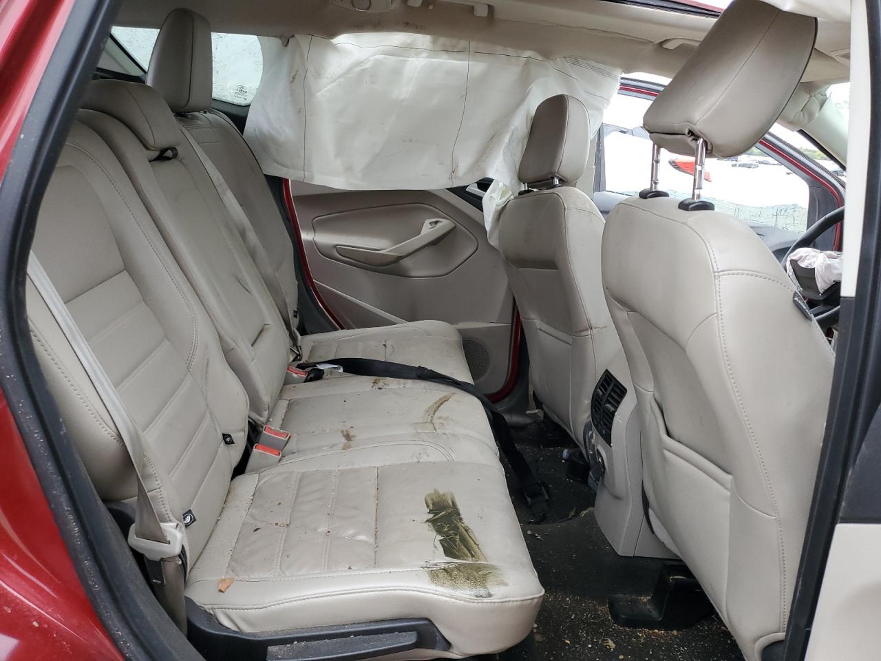 2018 Ford Escape VIN 1FMCU0HD3JUA54066 Copart auction photo, all over damage thumbnail 11