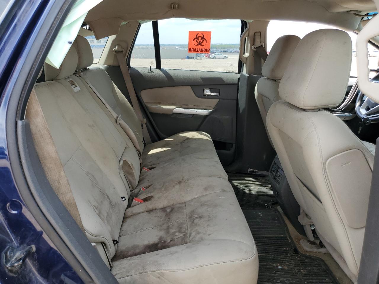 2011 Ford Edge VIN 2FMDK4GC6BBB39484 Copart auction photo, all over / frame damage damage thumbnail 11