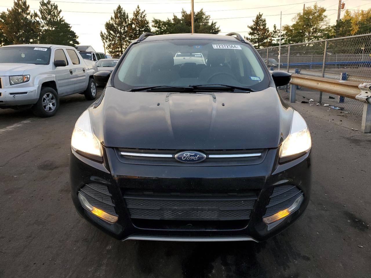 2016 Ford Escape VIN 1FMCU0GX1GUA09227 Copart auction photo, rear end / hail damage thumbnail 5