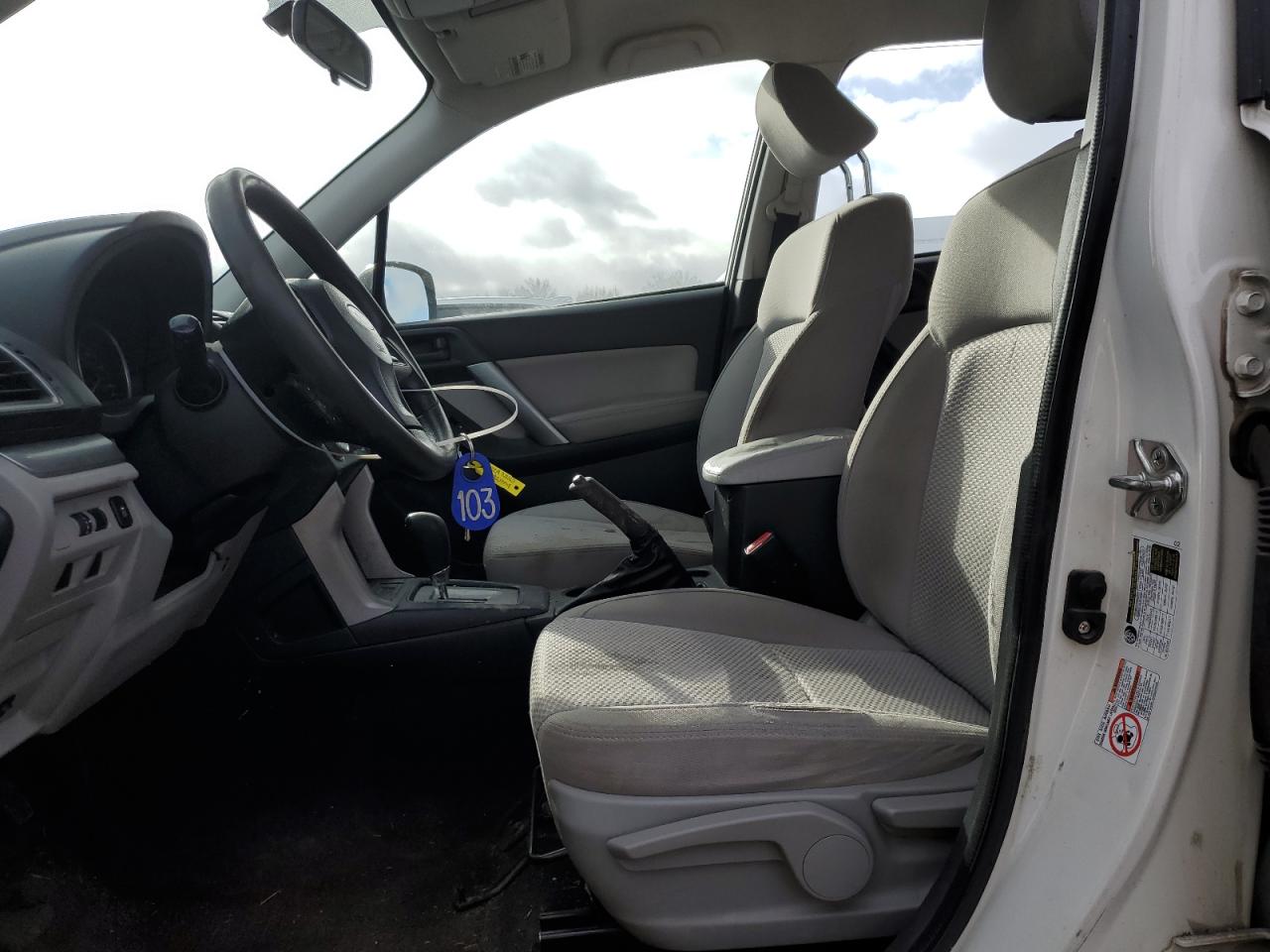 2016 Subaru Forester VIN JF2SJABC6GH467777 Copart auction photo, all over damage thumbnail 7