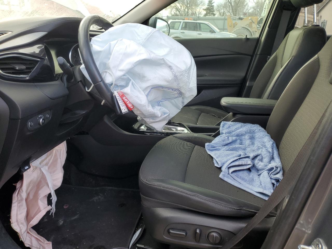 2022 Buick Encore VIN KL4MMDSL4NB090845 Copart auction photo, front end / side damage thumbnail 7