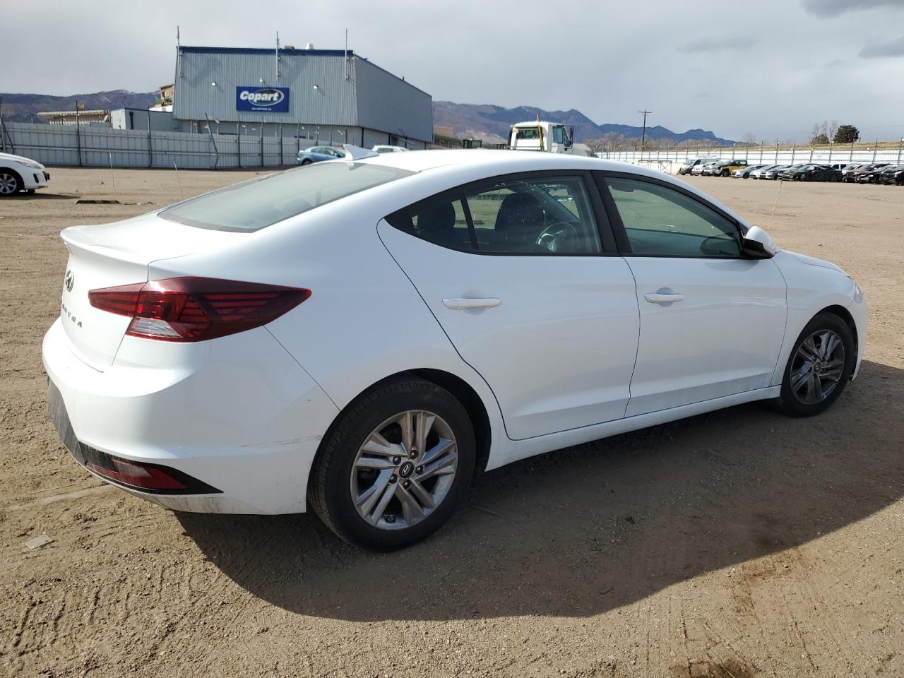 2020 Hyundai Elantra VIN 5NPD84LF0LH515086 Copart auction photo, vandalism / front end damage thumbnail 3