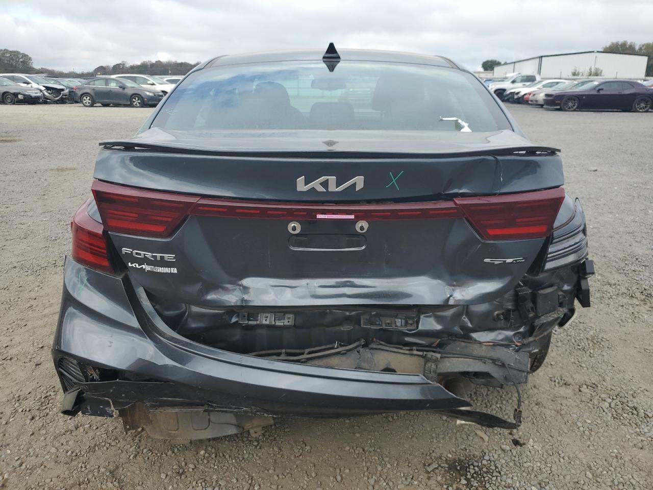 2023 KIA Forte VIN 3KPF54AD8PE579132 Copart auction photo, rear end damage thumbnail 6