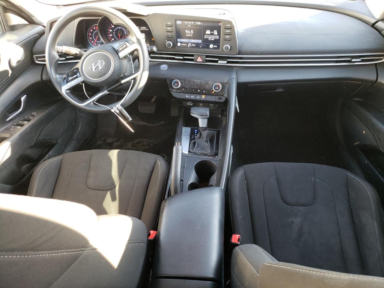 2022 Hyundai Elantra VIN KMHLM4AGXNU309779 Copart auction photo, front end / hail damage thumbnail 8