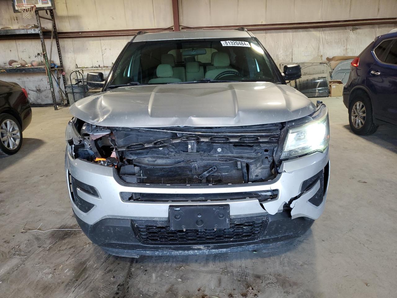 2016 Ford Explorer VIN 1FM5K7B85GGD06460 Copart auction photo, front end / minor dent/scratches damage thumbnail 5