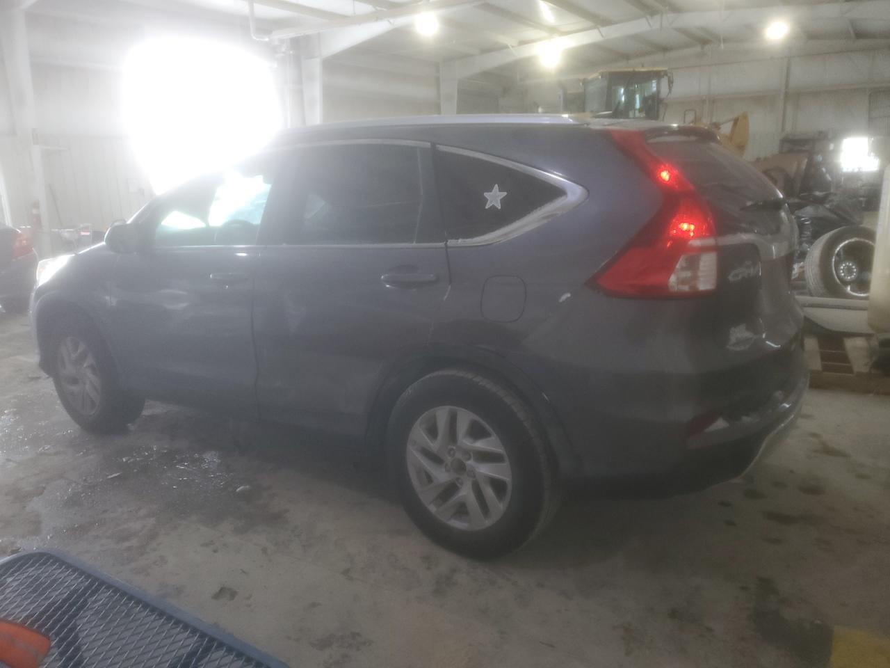 2015 Honda CR-V VIN 2HKRM3H78FH541887 Copart auction photo, side damage thumbnail 2