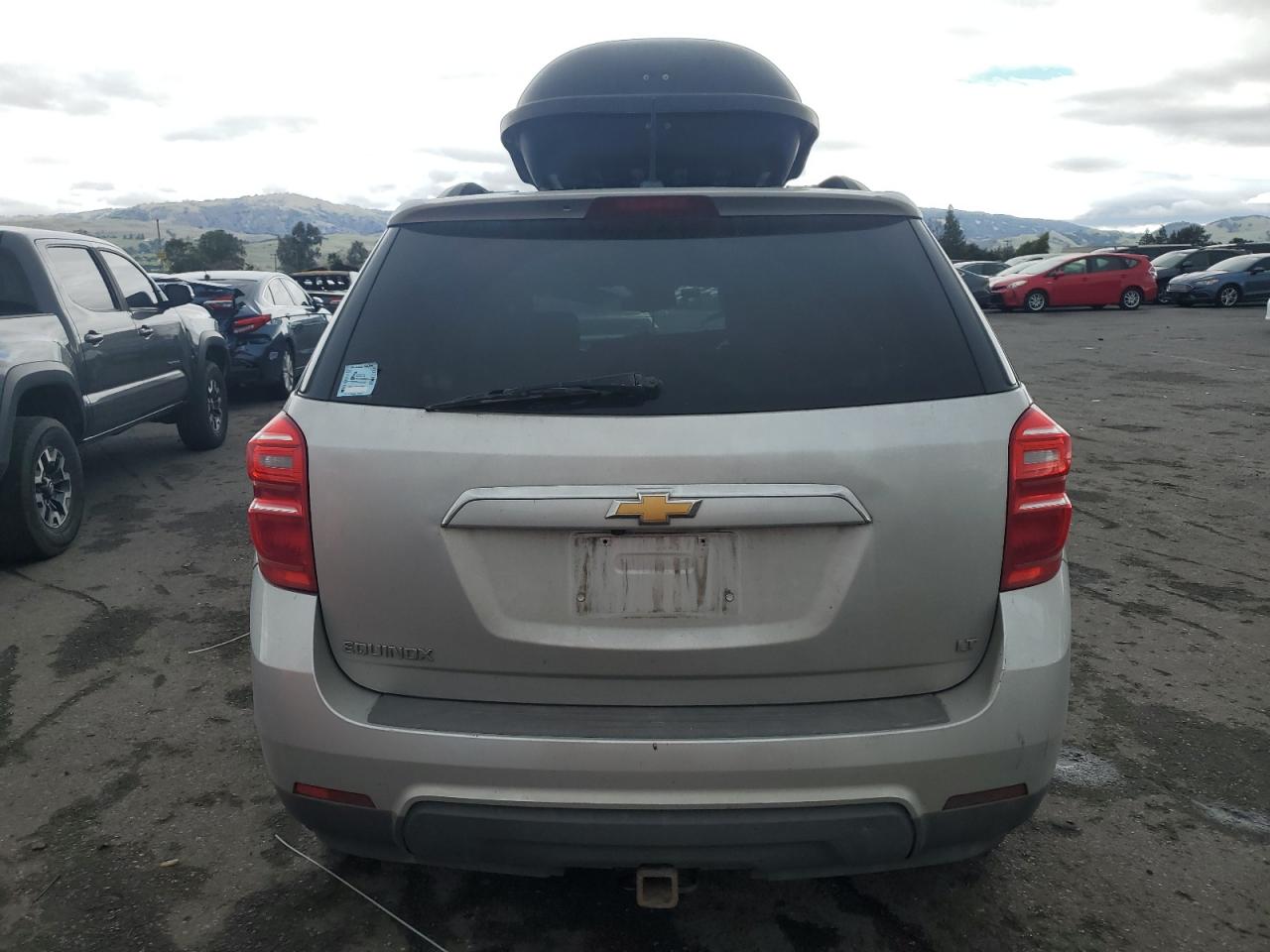 2017 Chevrolet Equinox VIN 2GNALCEK4H1505246 Copart auction photo, front end / side damage thumbnail 6